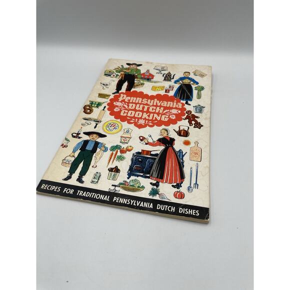 Pennsylvania Dutch Cooking Recipe Booklet Vintage 1960 Cookbook Collectible - Picture 4 of 6